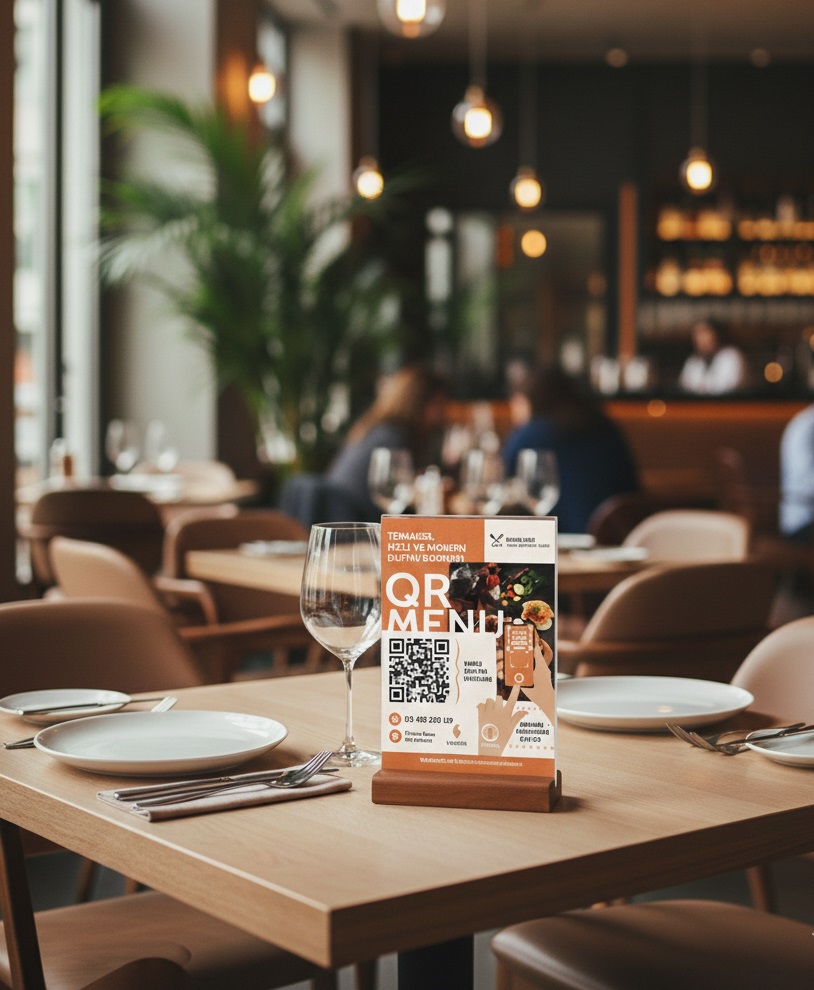 Restoranlarda QR Menü Dönemi: Dijitalleşen Sofraların Avantajları
